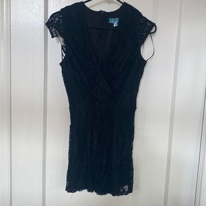 Black Lace romper